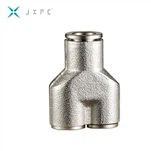 Y ٹائپ کریں براس پش ایئر فٹنگز کو جوڑنے کے لیے